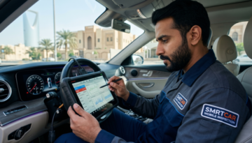فحص كمبيوتر سيارات مستعملة بالرياض من سمارت كار لاكتشاف الاعطال