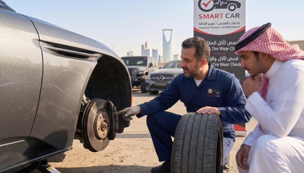 فحص القطع الاستهلاكية للسيارات المستعملة بالرياض من سمارت كار