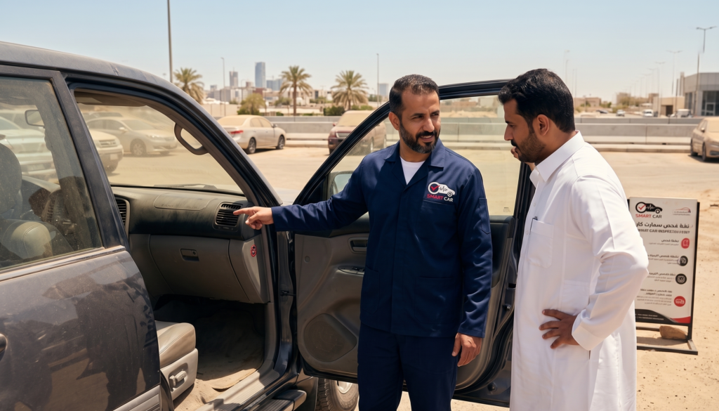 فحص مكيف السيارة المستعملة بالرياض بخبرة سمارت كار العالية