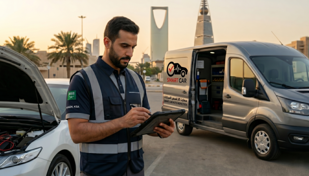 فحص سيارات مستعملة بالرياض من سمارت كار لكشف حالة الشاصي