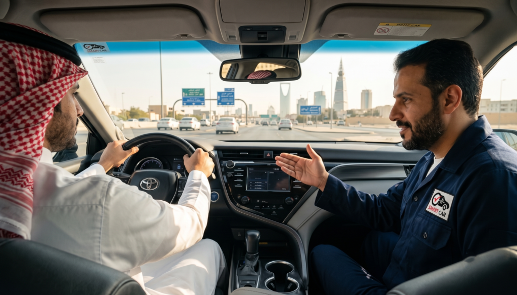 نصائح تجربة قيادة السيارة المستعملة بالرياض من سمارت كار